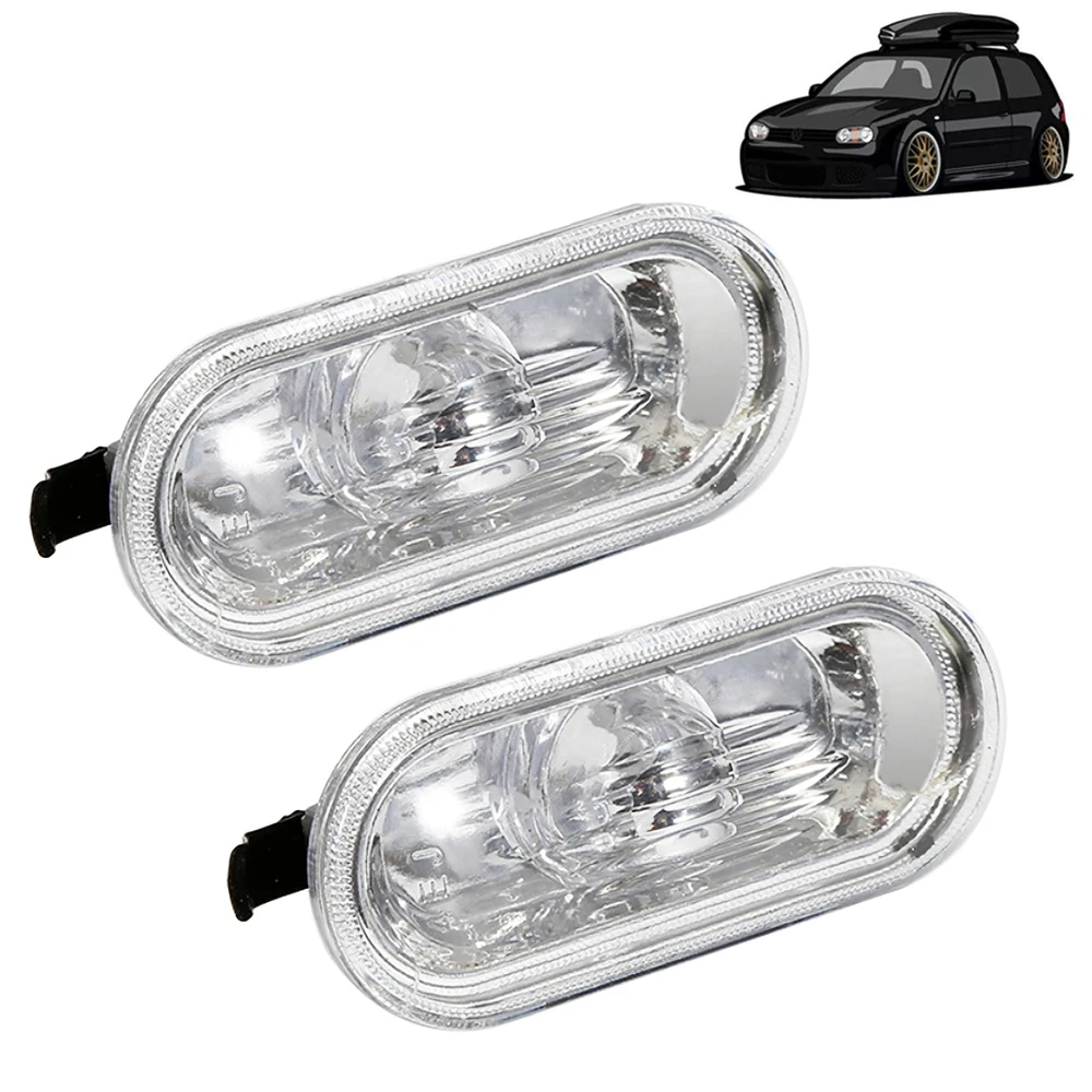 2 pezzi luci di posizione laterali indicatori di direzione luci di avvertimento compatibili per Volkswagen Golf 4 Mk4 Bora Vento Seat