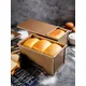 Rechteck Laib Pfanne Antihaft-Abdeckung Brotform Backform Kuchen Toast Box Deckel Gold Aluminium