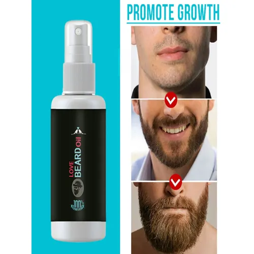 Neue männliche Bart pflege Haarwuchs pflegende Bart pflege sanfte dicke Bart pflege Serum Spray Bart