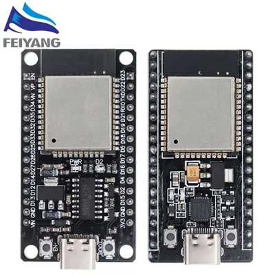 ESP32 TYPE-C USB CH340C CP2102 WiFi+Bluetooth Ultra-Low Power Dual Core ESP32-DevKitC-32 ESP-WROOM-32 Erweiterungsplatine Image