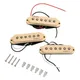 Alnico v gitarren Pickup Single Coil Humbucker Pickups Hals Mittel brücke Set für st beige