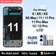 Oled aaa für iphone x xr 11 lcd display 11 pro max 12 pro xs max incell digitzer baugruppe für