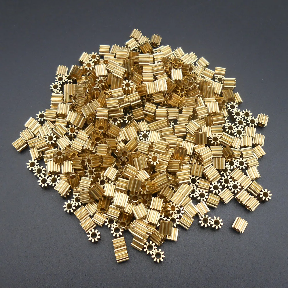 10 Stücke 0,4 M Messing Getriebe Spur Ritzel 0,4 Mod Bohrung Blende 0,68 MM 0,98 MM 1,48 MM 1,51 MM 1,98 MM 6/7/8/9/10 Zähne 2,5/3/4/5 MM 6T 7T 8T