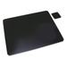 MYXIO 2036Le Leather Desk Pad W/Coaster 20 X 36 Black