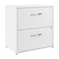 Bush Business Furniture Hustle 2 Drawer Lateral File Cabinet in White