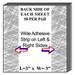 MiniPLOT Graph Paper Pads: 10 pads of 3x3 inch adhesive backed XY axis coordinate grid paper. 50 sheets per pad. Grid = 20 x 20 squares. Use for homework taking notes in class tests & more