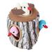Whoamigo Pet Chew Toys for Dogs Slow Feeder Game Tree Hole Small Medium and Large Breed