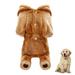 Puppy Pajamas (Little Boys Little Girls Wool Puppy Pajamas)4 Legs Dog Clothes (Chihuahua Winter warm onesie) - L