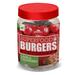 Bark & Harvest SuperFood Burgers 2.5 Inch Patties - Tender Protein Rich Dog Chew Treat for Dogs Made in The USA - Lamb & Cranberry (60 oz Jar - 80 Patties)