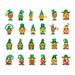 2023 Merry Christmas Clearance 50Pcs St. Patrick s Day Tat-too Stickers St Patricks Day Face Stickers Amazing Irish St Patricks Day Decorations Party Favors - Best Gifts