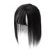 Alaparte Women s Fashion Natural Breathable Invisible Seamless Wig Hair Block Wig 35cm Short Wigs