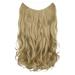 Alaparte Fashionable Wig Women s Long Curly Hair Is Big Natural One-piece Hairpiece With Fishline Hairpiece Extension Synthetic Curly Wig