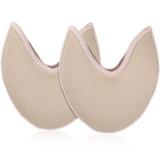 1 Pair Foot Care Toe Dance Protector Insoles Half Pads Sponge SEBS Support Ballet Shoes Covers Toe Pointe Dance Ballet Pointe Shoes (Beige)