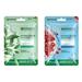 Garnier Skin Naturals Hydra Bomb Face Serum Sheet Mask (Blue) 32g And Garnier Skin Naturals Green Tea Face Serum Sheet Mask (Green) 32g