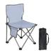 simhoa Portable Camping Chair Collapsible Chair High Back Fishing Chair Folding Chair for Outside for Park Hiking Garden Backpacking 39x39x65cm