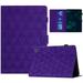 Decase for Amazon Fire Max 11 inch (13th Gen 2023) Smart Auto Wake Sleep Case Flip Folio PU Leather with Card Slot Multiple Viewing Angle Stand Slim Shockproof Case Cover Purple