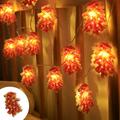 EQWLJWE Firecracker String Lights 20 LED Warm White Firecracker String Lights Festive Spring Festival Lantern Room Wedding New Year Decoration Firecrackers Lights