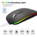 kakina CMSX 2.4GHz Wireless Bluetooth Dual Mode Gaming Mouse Wireless Optical USB Gaming Mouse 1600DPI Rechargeable Mute Mice