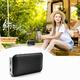 FAIOROI Portable Bluetooth Speaker for Adult Small Bluetooth Speakers Portable Wireless Outdoor Mini Speaker For Home Outdoor And Travel 4 Hours Working Time Girls Bocinas De Bluetooth Black