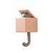 Hxoliqit Cute Hooks Powerful Punch Hanging Hook Hook Animals(Orange) Storage Shelf Household Essentials