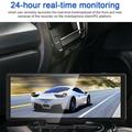 Arealer Wide Screen Car Video Recorder Auto Dash Cam Car Recorder Night Viewing 10.26in DVR 170 Degree Wide Angle Car Global Positioning System Navigation