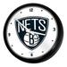 Brooklyn Nets 18.75" Retro Lighted Wall Clock