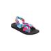 Wide Width Women's The Taylor Sandal By Comfortview by Comfortview in Hula Palm (Size 10 W)