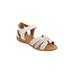 Women's The Christiana Sandal By Comfortview by Comfortview in White (Size 7 M)