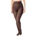 Plus Size Women's 2-Pack Smoothing Tights by Comfort Choice in Dark Coffee (Size G/H)