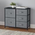 5-Drawer Eve Storage Dresser by BrylaneHome in Gray