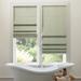 Wide Width Sun Zero™ Somerton Textured 100% Blackout Cordless Roman Shade by BrylaneHome in Sage (Size 35" W 64" L)