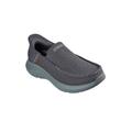 Extra Wide Width Men's Skechers® Casual GO WALK® Flex Slip-Ins by Skechers in Grey (Size 16 WW)