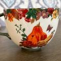 Anthropologie Dining | Anthropologie Nathalie Lete Nwt Gourds Mug | Color: Green/White | Size: Os