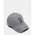 New Era 9Forty Boston Red Sox melton wool unisex cap in grey