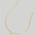 Madewell Jewelry | Freshwater Pearl Circle Necklace | Color: Gold | Size: Os