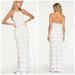 Free People Dresses | Nightcap Free People *Monaco* White Lace Beach Bridal Maxi Dress Gown Xs S M L | Color: Tan/White | Size: Various