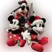 Disney Holiday | Disney Parks Holiday Mickey, Minnie And Goofy 10" Plush | Color: Black/Red | Size: Os