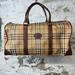 Burberry Bags | Burberry Plaid Duffle Bag | Color: Tan | Size: Os