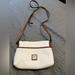 Dooney & Bourke Bags | Dooney & Bourke Handbag, Pebble Grain White Crossbody Black | Color: Cream/White | Size: Os