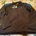 Adidas Jackets & Coats | Adidas Nwt Zip Down Jacket | Color: Black/Blue | Size: S