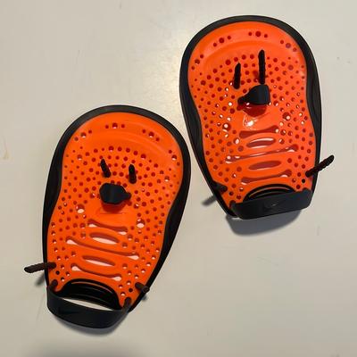 Nike Other | Nike - Swim Hand Paddles - Small/Medium | Color: Black/Orange | Size: Os