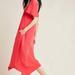 Anthropologie Dresses | Nwt Anthropologie Maeve Red Midi Dress Size Small | Color: Red | Size: S