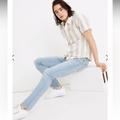 Madewell Jeans | Madewell Skinny Authentic Flex Jeans 31 X 32 Nwot | Color: Blue | Size: 31