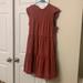 Anthropologie Dresses | Burgundy Anthro Tiered Dress Size Medium | Color: Red | Size: M