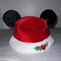 Disney Accessories | New!! 2023 Unisex Disney Mickey Mouse Ear Holiday Bucket Hat For Adults | Color: Red/White | Size: Os