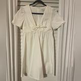 Madewell Dresses | Madewell Babydoll Dress White | Color: White | Size: 2