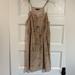 Madewell Dresses | Madewell Broadway And Broome Silk Dress Size 6 | Color: Cream/Tan | Size: 6