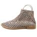 Free People Shoes | New Free People Cayne Woven Leather Ankle Boots - Women's Size 40 Eu / 9-9.5 Us | Color: Purple | Size: 40eu