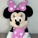 Disney Toys | Disney Large Minnie Mouse Plush 25" Pink Polka Dots Stuffed Toy Age 2+ | Color: Black/Pink | Size: Osbb