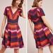 Anthropologie Dresses | Hd Paris In Paris Anthropologie Burbank Knit Dress Xs | Color: Orange/Red | Size: Xs